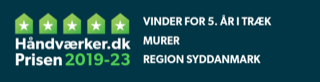 vinder 2019 - 2023 murer